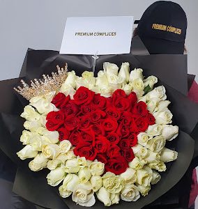 BIG BOUQUET PREMIUM CÓMPLICES ALL MY HEART IS FOR YOU PRINCESS / RAMO BUCHON 100 / INCLUYE CORONA PREMIUM