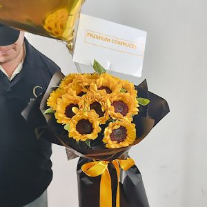 BIG BOUQUET PREMIUM 12 GIRASOLES