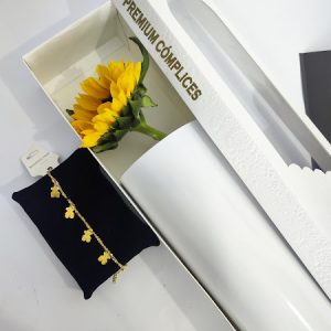 PULSERA Y CAJA DE GIRASOLES