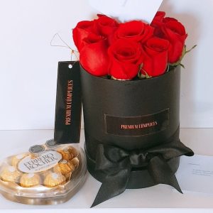 Box de Rosas Premium In Black