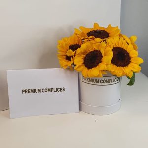 BOX PREMIUM GIRASOLES, ERES MI PERFECTO SOL (WHITE)