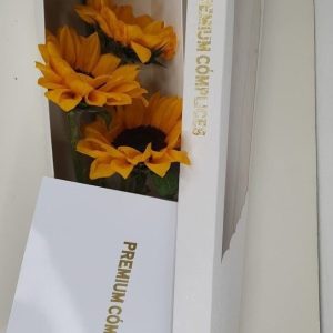 CAJA LARGA DE 4 GIRASOLES PREMIUM